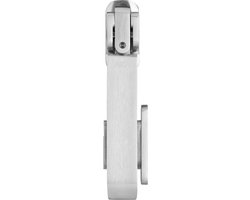 AXA Kierstandhouder (type EX) Geborsteld RVS: Voor links naar buitendraaiende achterdeuren. SKG-V