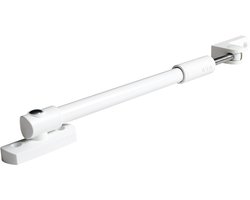 AXA Telescopische Raamuitzetter - 30EX - Kierstandhouder Raam - Staal/ Kunststof - Traploze standen - Wit