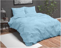 Axel 1-persoons dekbedovertrekset 140x220cm turquoise