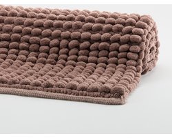 Axel Badmat Camel | 70 x 120 cm | Bruin | Katoen / Polyester