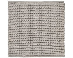 Axel Badmat Truffle | 60 x 60 cm | Grijs / Beige | Katoen / Polyester