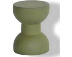 Axel fiberglas bijzettafel moss