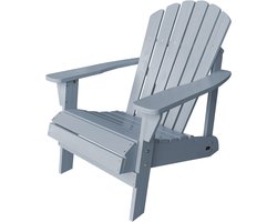 AXI Carmen Adirondack Stoel – Houten loungestoel met armleuningen – Hoge rugleuning - 90,5x78,4x93cm