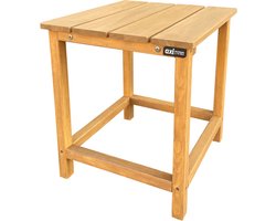 AXI Tess Bijzettafel Bruin – Houten tuintafeltje – Vierkant – 40,5 x 40,5 x 46 cm – FSC 100% Hemlock hout – Voor tuin, terras en balkon
