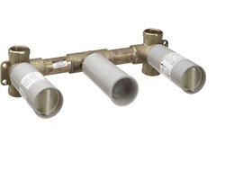 AXOR Universeel basisgarnituur 3 gats wandkraan