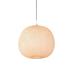 Ay Illuminate - Plum Medium - Hanglamp - Bamboe - Naturel - Ø55 H:48