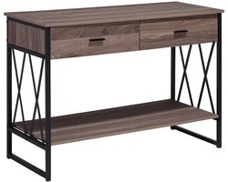 AYDEN - Consoletafel - Taupe - Vezelplaat