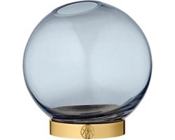 AYTM Globe vase Large Navy