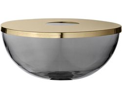 AYTM Tota Vase & Bowl - Zwart Goud