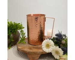 Ayurveda Specialist koperen vaas - 2 liter - handgemaakt - 450 gr