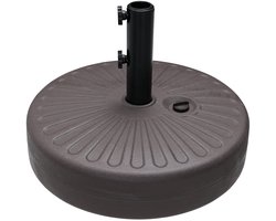 Azomor® Stevige vulbare parasolvoet voor terras met verstelbare bevestiging
