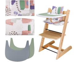 Azomor® Zacht en comfortabel kussen voor kinderstoel met placemats voor baby's