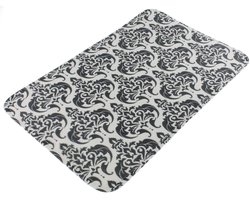 Azomor® Zachte antislip badmat met vintage design en snel absorberend schuim