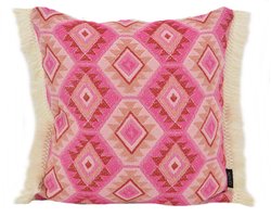 Aztec Pink Kussenhoes | 45 x 45 cm | Katoen/Linnen