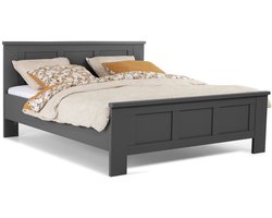 B Bright Bed Chateau - 180 x 200 cm - grafiet