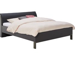 B Bright Bed Suite met poten in rawsteel - 140 x 210 cm - grafiet