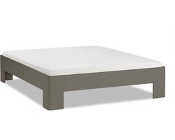 B Bright Fresh 400 Bed 120 x 220 cm - Bedframe Antraciet - Bedombouw - Instaphoogte: 40cm - Tweepersoonsbedden