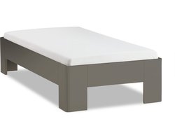 B Bright Fresh 400 Bed 90x220cm - Bedframe Antraciet - Eenpersoonsbedden - Instaphoogte: 40cm