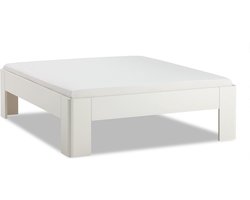 B Bright Fresh 500 Bed 140 x 210 cm - Bedframe Wit - Bedombouw - Instaphoogte: 50cm - Tweepersoonsbedden