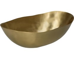 B Living schaal Oslo - fruitschaal goud - afmeting S