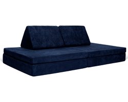 BAAAP Abyssal Blue Speelgoedbank Play Couch Kinderbank Kinderstoel Kinderfauteuil - Kinderzetel Bankje - Kinderspeelgoed, Kindersofa & Slaapbank