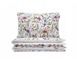 Babie Lato Beddengoed Set 200x200cm - 100% Katoen, Bloemendessin