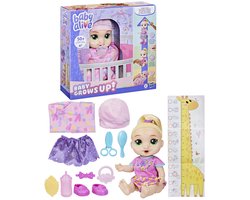 Baby Alive Baby groeit op LaLa GooGoo, interactieve babypraatpop voor meisjes en jongens van 3+