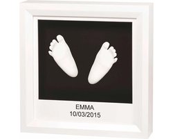Baby Art My Little Steps - Window sculpture met 1 afdruk - Wit