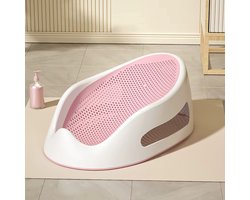 Baby Bad Zitje - Stoel - Baby - Bad - Ondersteuning - Zitje - Douche - Roze - Anti Slip