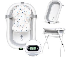 Baby badje met Standaard - Babybad Set Compleet - Voor Jongens en Meisjes - Babyverzorging