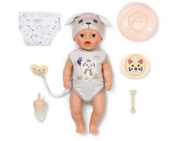 BABY born Lukas Hond - Babypop - 36 cm met accessoires - Vanaf 1 jaar