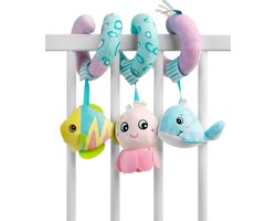 Baby Boxspiraal - Baby Spiraal Dieren - Speelgoed voor Box, Kinderwagen en Kinderzitje