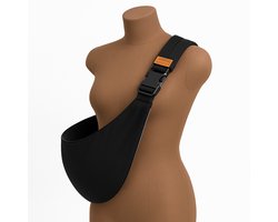 Baby Carrier - Draagdoek - Peuter draagzak - Buikdrager - Eenvoudig - Ergonomisch - Verstelbaar - Stijlvol - Zwart