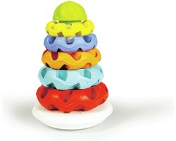 Baby Clementoni - Stapeltoren - 5 Stapelringen - Duurzaam Speelgoed - Vanaf 1 Jaar