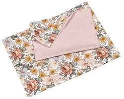 Baby dekbedovertrek 100 % katoen set flower