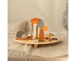 Baby Doo Muziektafel – Montessori Speelgoed | Houten Speelgoed | Activiteiten Tafel | Speeltafel Baby | Muziekspeelgoed | Muziektafel Baby | Muziekinstrumenten Baby | Muziek speelgoed 1 jaar | Muziekinstrumenten Kinderen | Muziekset
