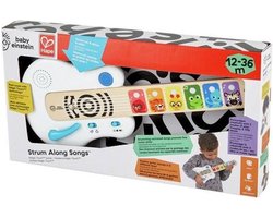 Baby Einstein x Hape Touch Gitaar Magische Melodieen - Houten Muziekinstrument voor Baby en Peuter vanaf 12 Maanden