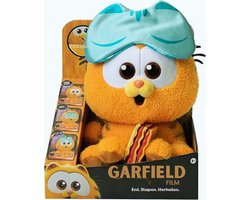Baby Garfield Interactieve Knuffel – Schattige Garfield Kat Voor Kinderen Vanaf 3 Jaar, Laat Hem Eten En Slapen!