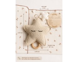 baby geboorte cadeau pakket voor jongen en meisje, hydrofieldoek, muziek mobile, mijlpaalkaart