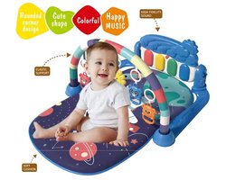 Baby Gym met Speelboog – Speelmat vanaf 0+ Maanden – Met Muziek, Licht, Rammelaars & Volume Control – Babygym Ontwikkelingsspeelgoed