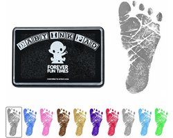 Baby Hand- en Voetafdrukset voor Peuters | Veilige en Eenvoudige Afdrukken | Geschikt voor Elk Papier of Kaart