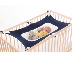 Baby hangmat - Zomer Baby Hangmat - hangmat box - De perfecte hangwieg voor in je kinderbed - Babyschommel - Kraamcadeau - Babyshower