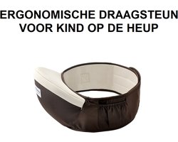 Baby Heupdrager – Bruin – Heupsteun voor Baby en Peuter – Kind Hip Carrier - baby heupzitje