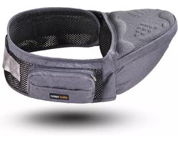 Baby Heupdrager – Grijs – Heupsteun voor Baby en Peuter – Met Siliconen Grip – Kind Hip Carrier – Maximum Gewicht 21 KG