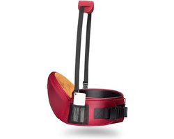 Baby Heupdrager met Nek Band – Rood – Heupsteun voor Baby en Peuter – Draagtas tegen Rugklachten – Kind Hip Seat Carrier – Ergonomisch – Veilig – Comfortabel – Ondersteuning voor Ouders – Verstelbaar – Dagelijks Gebruik