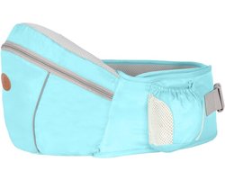 Baby Heupdrager – Sky Blue – Heupsteun voor Baby en Peuter – Met opbergruimte – Kind Hip Carrier