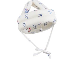 Baby Hoofdbeschermer - Veiligheidshelm met Hoofdkussen - Voor Peuters en Baby's bij Leren Lopen - Zacht, Lichtgewicht en Verstelbaar - Sailor