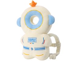 Baby hoofdbeschermer - Zacht en lichtgewicht - Ademend ontwerp - Baby Valkussen - Baby Veiligheidskussen - Baby Valrugzak - Astronaut-design - Peuter