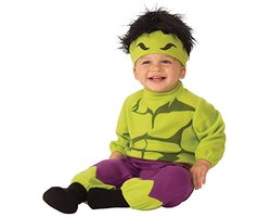 Baby Hulk Kostuum voor 0-6 jaar - Superheld Verkleedkleding