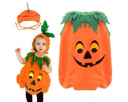 Baby Kids Halloween Pumpkin Costume Carnival Cosplay Clothes Body Sizes